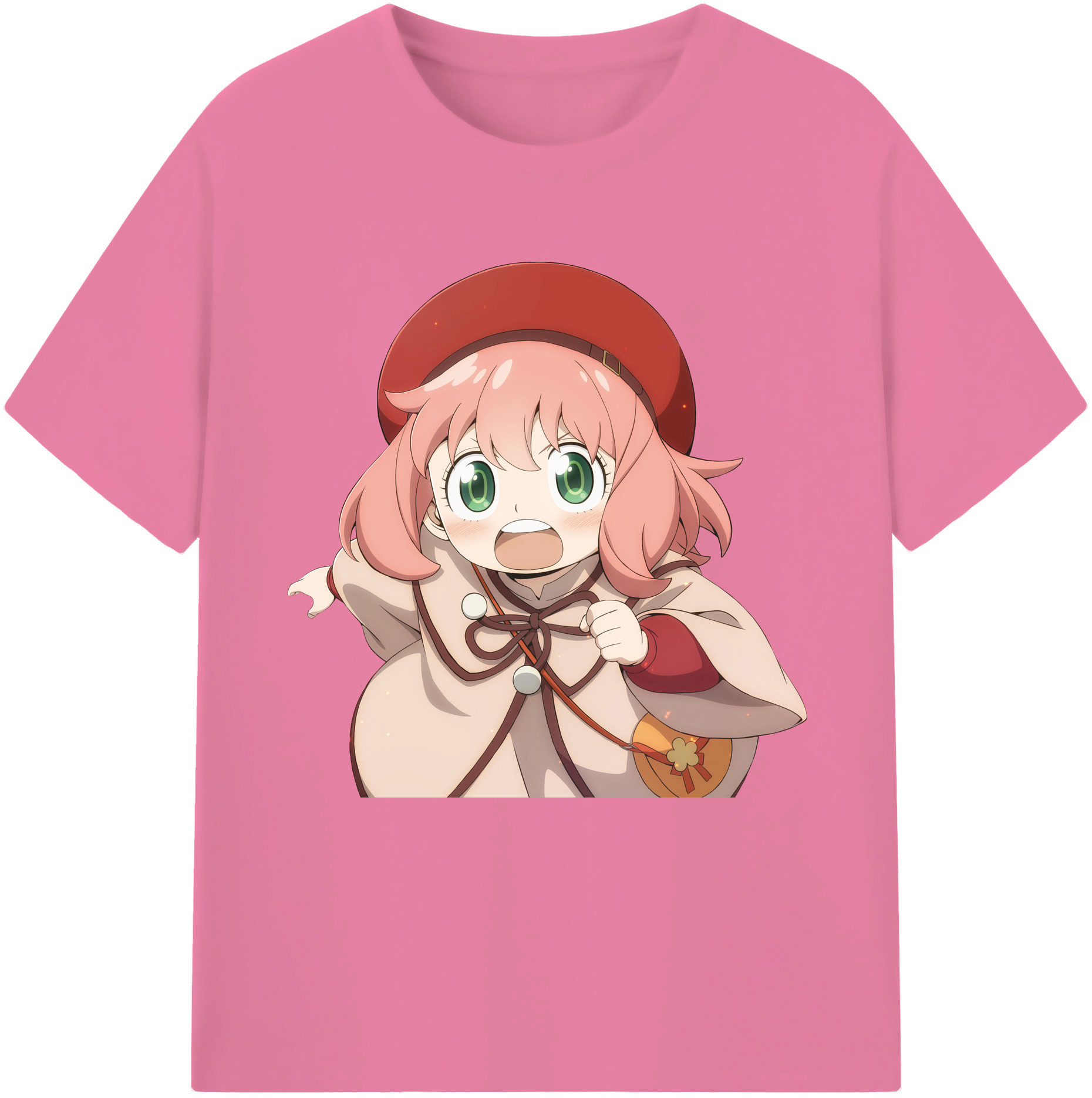 （画像用） SPY×FAMILY间谍家家酒 綿100％半袖Tシャツ（フロントプリント）